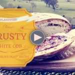 Classic Crusty White Cob- So easy even a child can make it!